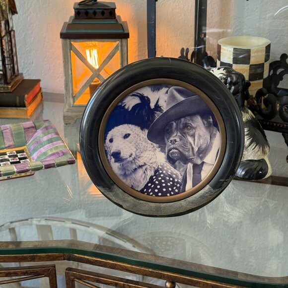 Unusual Marble and Brass Frame Made in Pakistan - Picture 10 of 13